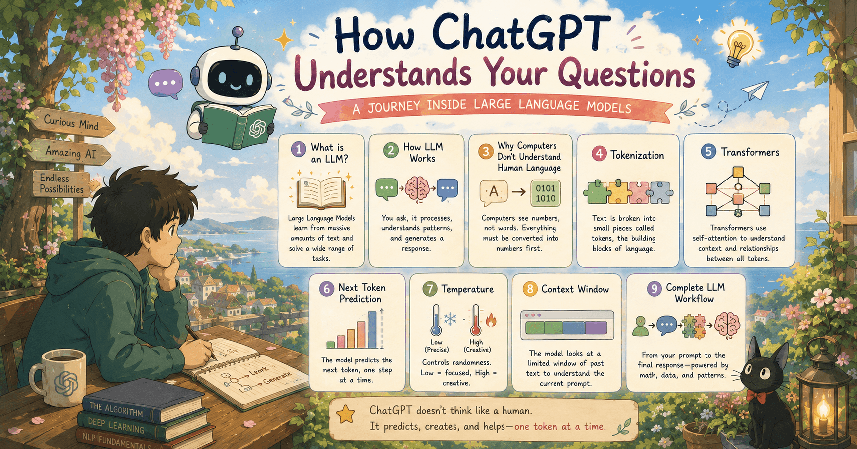 HOW CHATGPT UNDERSTANDS YOUR QUESTIONS ?